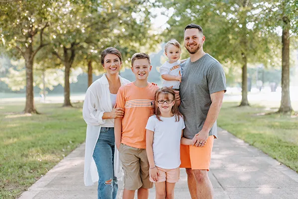 Chiropractor Jackson TN Jake Doster With Family